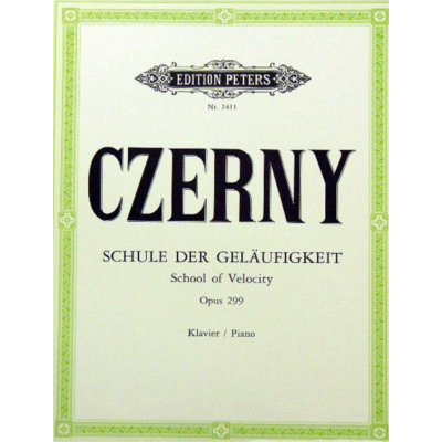 School of Velocity Op.299, Car Czerny-Piano & Keyboard-Edition Peters-Engadine Music