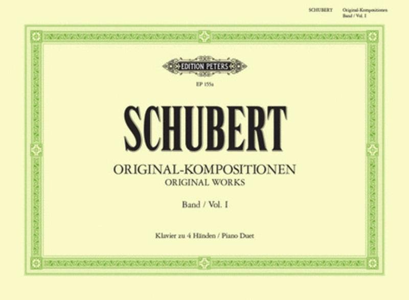 Schubert - Original Compositions Vol. 1, for Piano 4 Hands