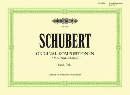Schubert - Original Compositions Vol. 1, for Piano 4 Hands