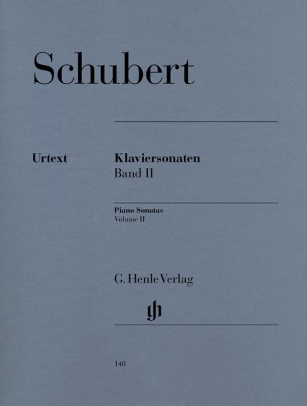 Schubert - Piano Sonatas, Volume 2-Piano & Keyboard-G. Henle Verlag-Engadine Music