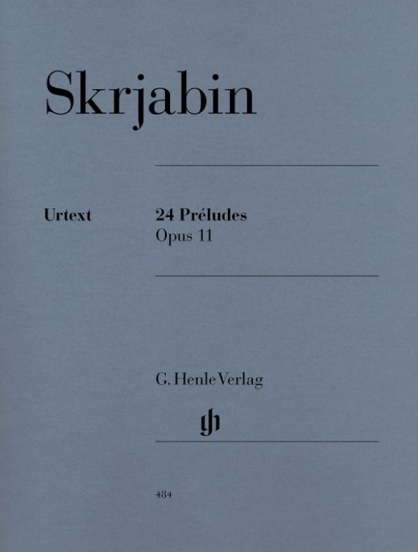 Scriabin - 24 Preludes Op. 11, Piano