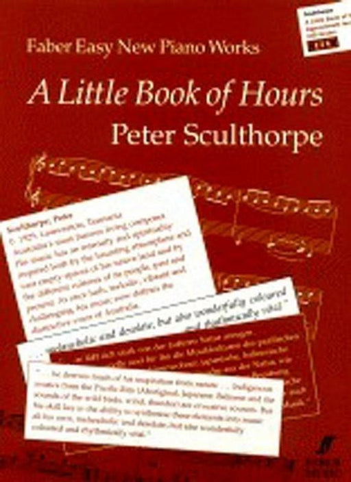 Sculthorpe - A Little Book of Hours, Piano