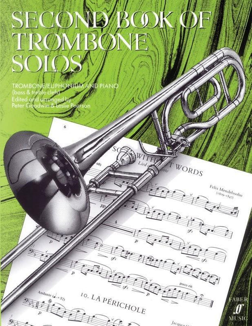 Second Book of Trombone Solos-Brass-Faber Music-Engadine Music