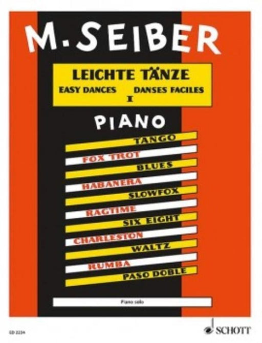 Seiber - Easy Dances Vol. 1, Piano