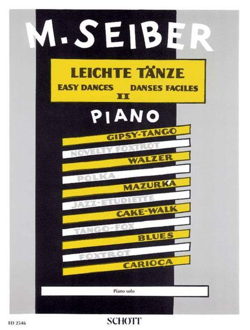 Seiber - Easy Dances Vol. 2, Piano