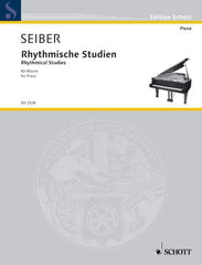Seiber - Rhythmical Studies, Piano