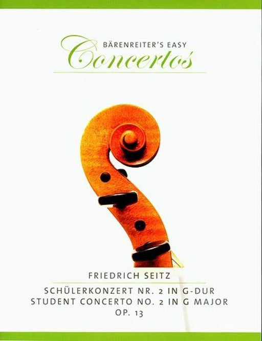 Seitz - Violin Concerto No. 2 in G major Op. 13-Strings-Barenreiter-Engadine Music