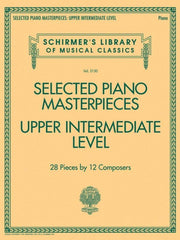 Selected Piano Masterpieces Upper Intermediate Level-Piano & Keyboard-G. Schirmer Inc.-Engadine Music