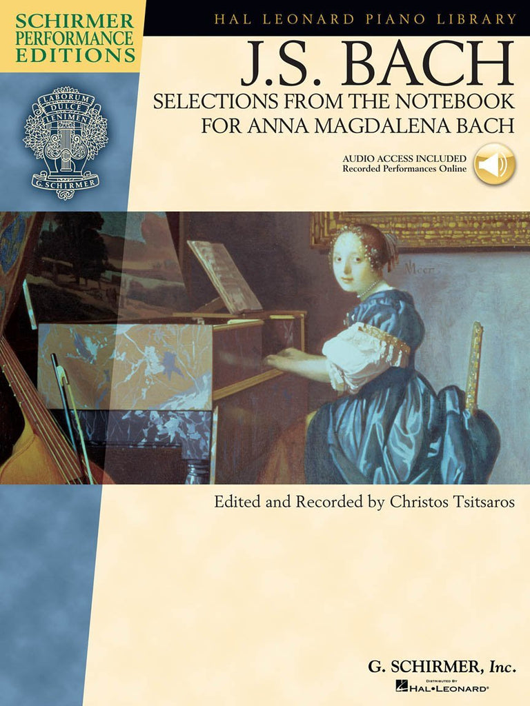 Selections from The Notebook for Anna Magdalena Bach, Piano-Piano & Keyboard-G. Schirmer Inc.-Engadine Music