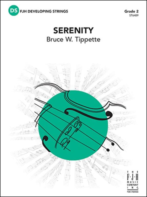 Serenity, Bruce W. Tippette String Orchestra Grade 2