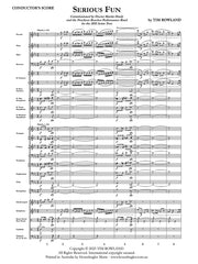 Serious Fun - Concert Band Grade 3.5