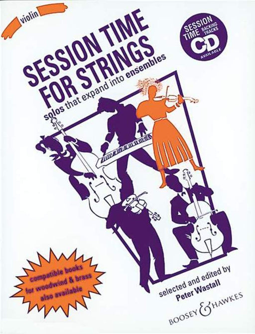 Session Time for Strings - Violin Part-Strings-Boosey & Hawkes-Engadine Music