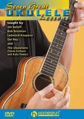 Seven Great Ukulele Lessons, DVD-CD & DVD-Homespun-Engadine Music