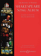 Shakespeare Song Album-Vocal-Boosey & Hawkes-Engadine Music