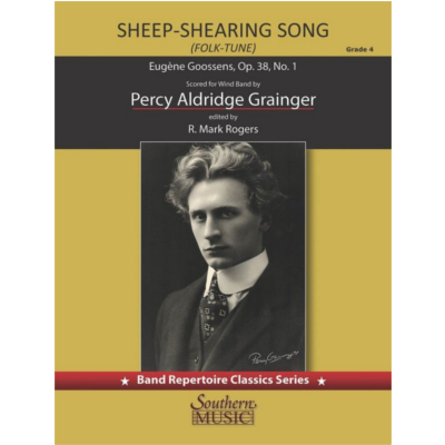 Sheep Shearing Song (Folk-Tune), Eugene Goossens Arr. Percy Aldridge Grainger Concert Band Chart Grade 4-Concert Band Chart-Southern Music Company-Engadine Music