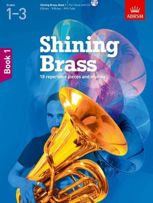 Shining Brass, Book 1 Grade 1-3 Book & CD-Brass-ABRSM-Engadine Music
