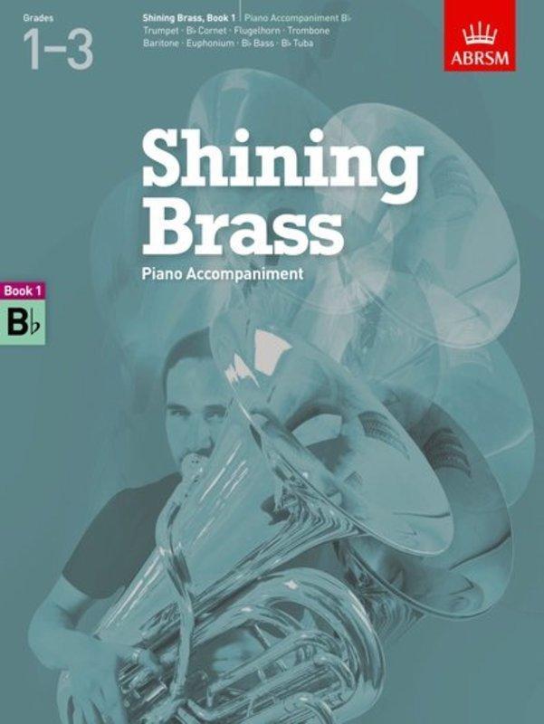 Shining Brass, Book 1, Piano Accompaniment B flat Instruments Grade 1-3-Brass-ABRSM-Engadine Music