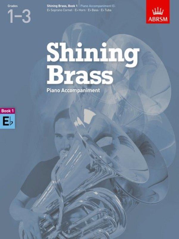 Shining Brass, Book 1, Piano Accompaniment E flat Instruments Grade 1-3-Brass-ABRSM-Engadine Music