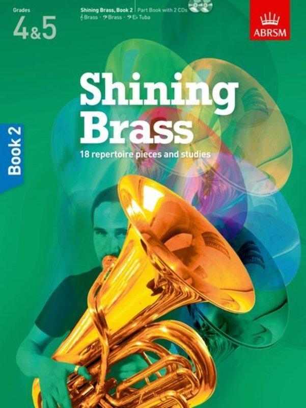 Shining Brass, Book 2 Book & CD Grade 4-5-Brass-ABRSM-Engadine Music
