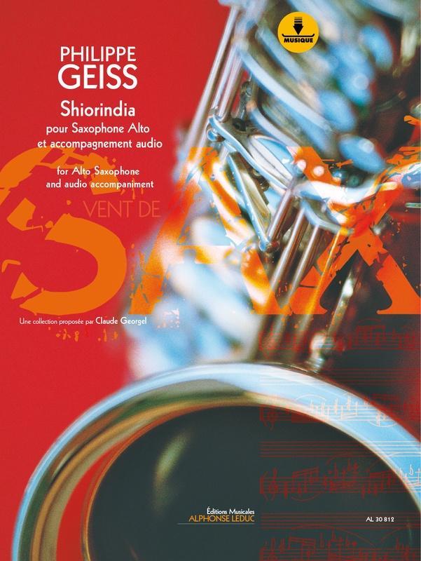 Shiorindia, Alto Saxophone and Electroacoustics-Woodwind Repertoire-Alphonse Leduc-Engadine Music