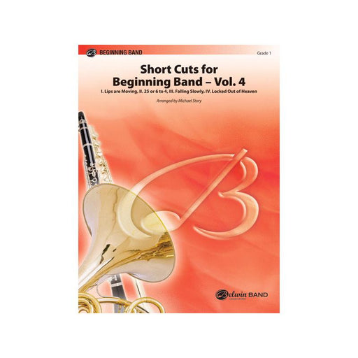 Short Cuts for Beginning Band Vol. 4 Arr. Michael Story Concert Band Chart Grade 1-Concert Band Chart-Alfred-Engadine Music