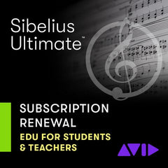 Sibelius Ultimate EDUCATION Annual Subscription - New License / Renewal