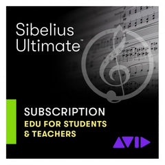 Sibelius Ultimate EDUCATION Annual Subscription - New License / Renewal