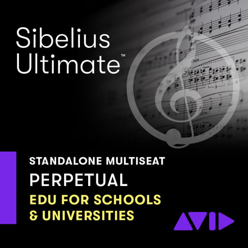Sibelius Ultimate EDUCATION - Network Multiseat Perpetual License / Upgrade Plan