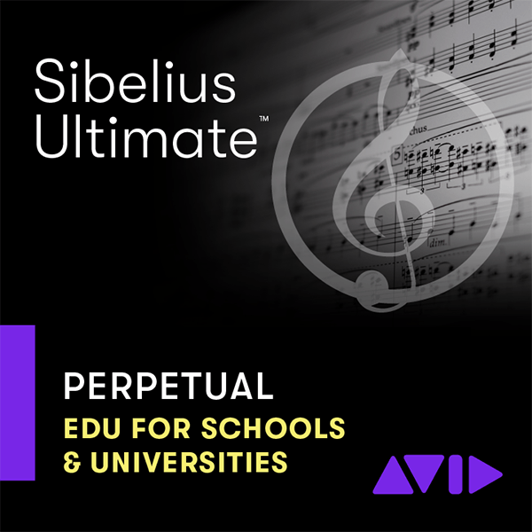 Sibelius Ultimate EDUCATION - Perpetual License / Upgrade Plan