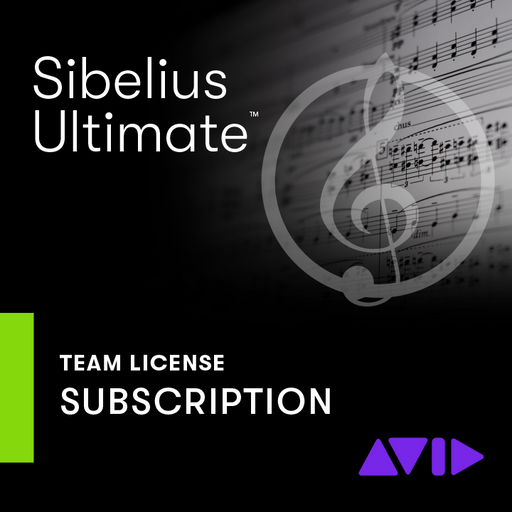 Sibelius Ultimate Team Licensing for Education 1 Year Subscription - Various