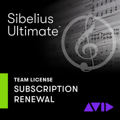 Sibelius Ultimate Team Licensing for Education - Annual Subscription - New / Renewal