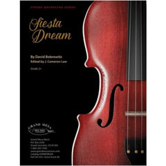 Siesta Dream, David Bobrowitz String Orchestra Grade 2+-String Orchestra-Grand Mesa Music-Engadine Music