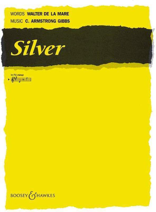 Silver (F-sharp minor) Op. 30/2, High Voice-Vocal-Boosey & Hawkes-Engadine Music