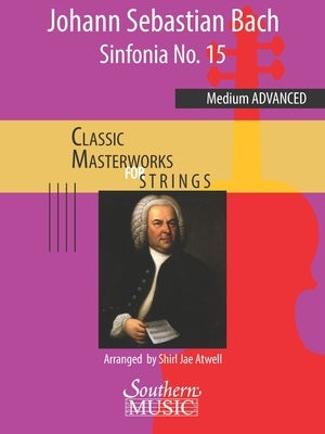 Sinfonia No. 15 for Medium Advanced String Orchestra SC/PTS