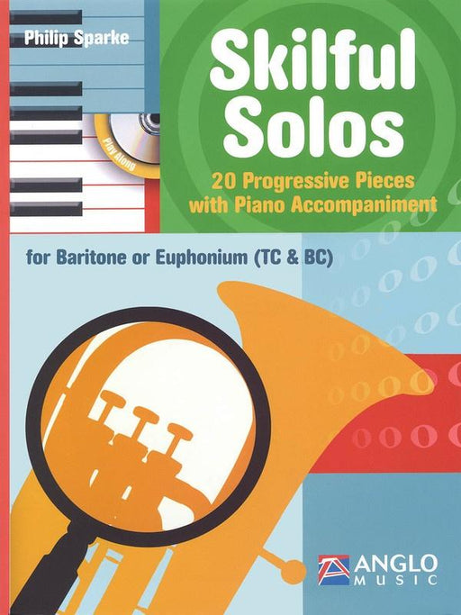 Skilful Solos, Baritone or Euphonium and Piano (TC & BC)-Brass-Anglo Music Press-Engadine Music