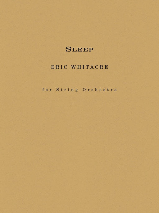 Sleep For String Orchestra SC/PTS