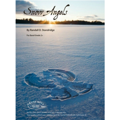 Snow Angels, Randall D. Standridge Concert Band Chart Grade 2.5-Concert Band Chart-Grand Mesa Music-Engadine Music