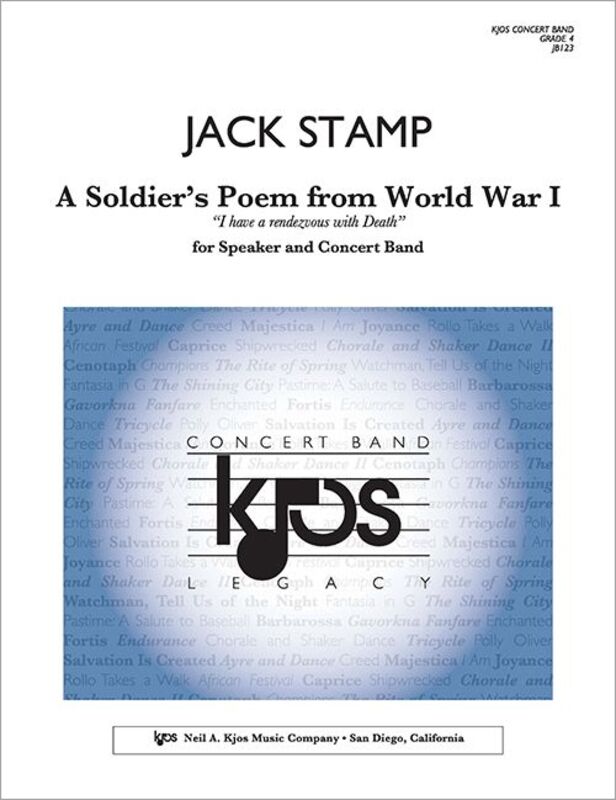 Soldier's Poem from World War I - Concert Band Grade 4