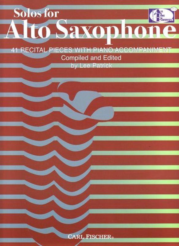 Solos for Alto Saxophone-Woodwind-Carl Fischer-Engadine Music