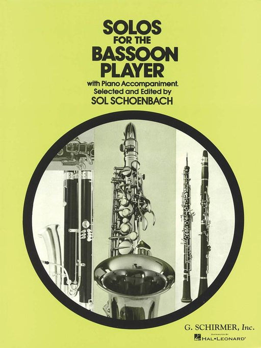 Solos for the Bassoon Player-Woodwind-G. Schirmer Inc.-Engadine Music