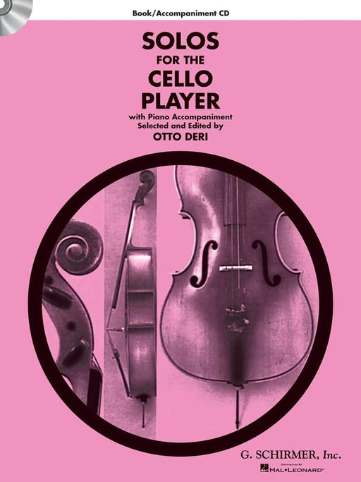 Solos for the Cello Player, Book & CD-Strings-G. Schirmer Inc.-Engadine Music