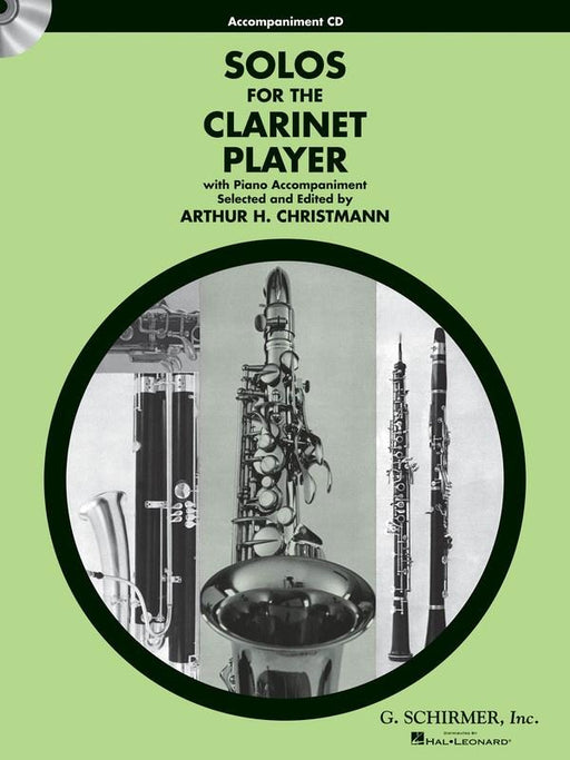 Solos for the Clarinet Player, Accompaniment CD-Woodwind-G. Schirmer Inc.-Engadine Music
