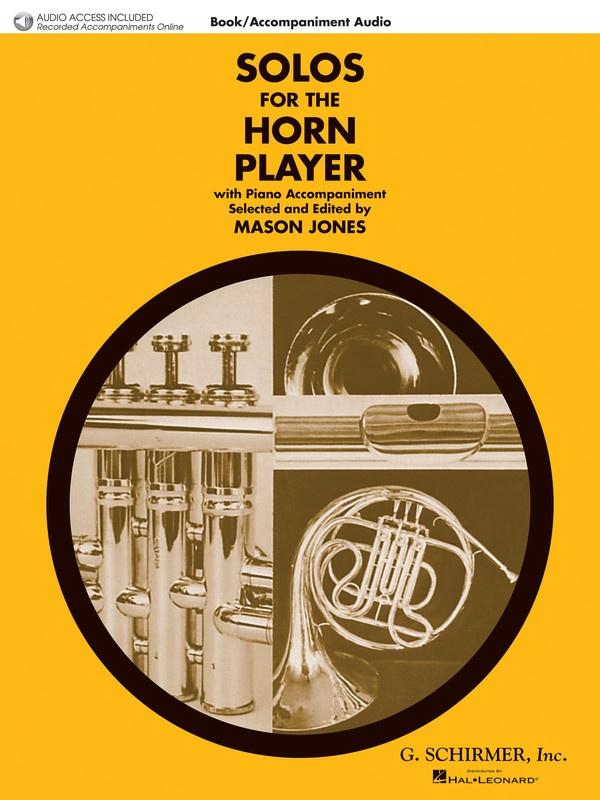 Solos for the Horn Player, Book & Online Audio-Brass-G. Schirmer Inc.-Engadine Music