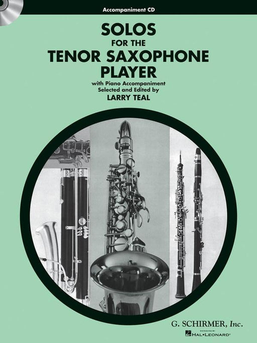 Solos for the Tenor Saxophone Player, Accompaniment CD-Woodwind-G. Schirmer Inc.-Engadine Music