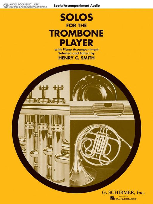 Solos for the Trombone Player, Book & Online Audio-Brass-G. Schirmer Inc.-Engadine Music