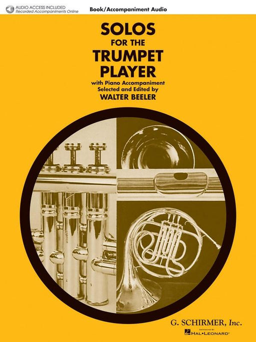Solos for the Trumpet Player, Book & Online Audio-Brass-G. Schirmer Inc.-Engadine Music