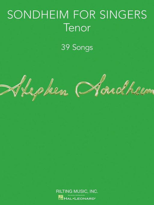 Sondheim for Singers, Tenor-Vocal-Rilting Music, Inc.-Engadine Music