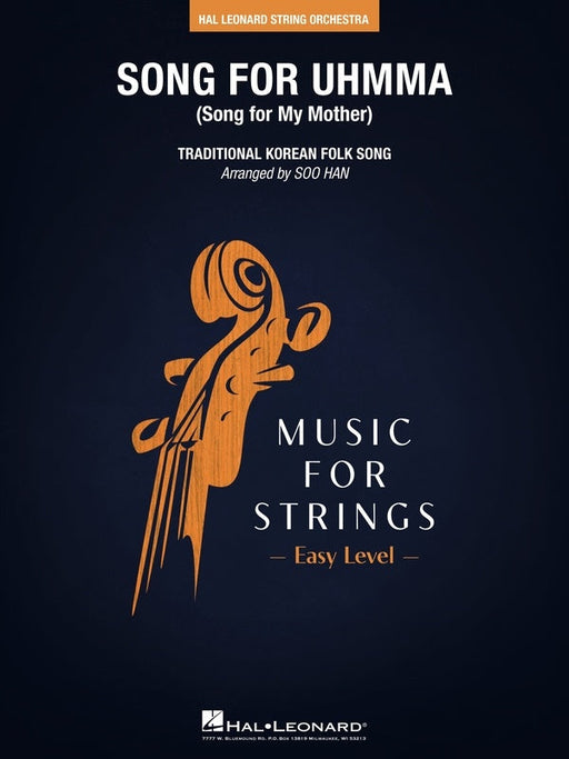 Song For Uhmma For String Orchestra So2 Sc/Pts