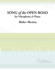 Song Of The Open Road (Vibraphone & Piano)-Percussion-C. Alan Publications-Engadine Music