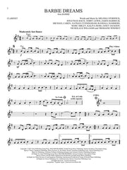 Songs from Barbie, The Little Mermaid, The Super Mario Bros and More Top Movies for Clarinet